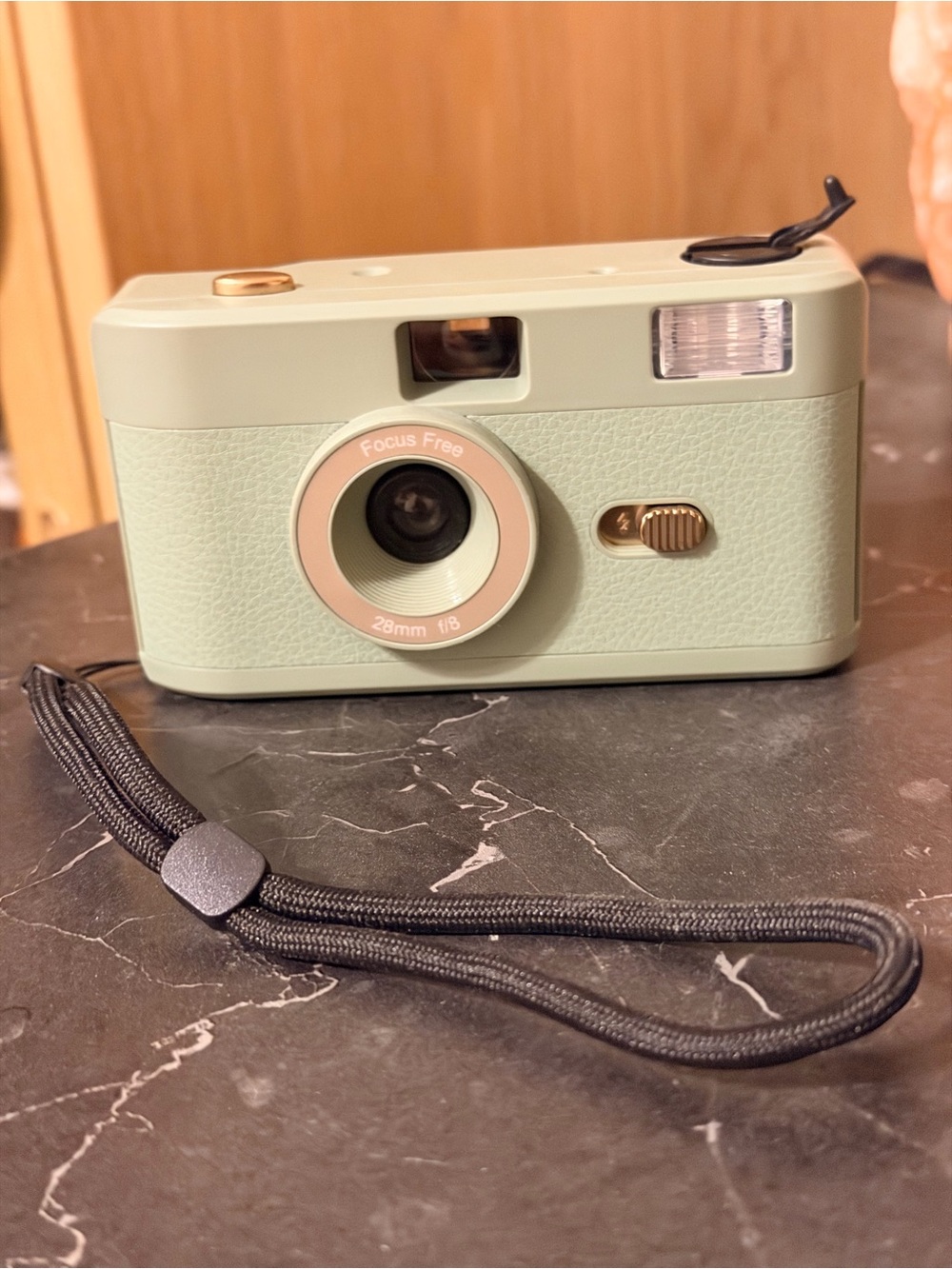 Target Mint Green Point-and-Shoot Film Camera with Black Wrist Strap